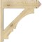 Ekena Millwork Balboa Rough Sawn Arts and Crafts Outlooker, Douglas Fir, 8"W x 32"D x 32"H OUT08X32X32BOA03RDF - alternate 2